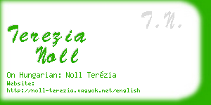 terezia noll business card